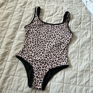 Manebí leopard print swimsuit size XS